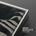 thumbnail image 4 of IDEA4WALL Framed Canvas Print Wall Art Set Mid-Century Geometric Palm Leaf Plants Fine Art Decorative Bohemian Minimalist Chic Artwork for Living Room, Bedroom, Office - White 24"x36"x2, 4 of 5