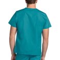 thumbnail image 4 of Adar Universal Unisex V-Neck Tunic Top 3 Pockets - 601 - Teal Green - XL, 4 of 7