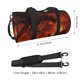 thumbnail image 2 of Fotbe Fiery Dragons Castle Attack Bolsa Deportiva de Lona Plegable con Estampado, Bolsa de Gimnasio con Bolsillo Seco/Húmedo, Bolsa de Viaje Ultraligera de Gran Capacidad, 2 of 6