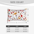 thumbnail image 4 of Zufioo Canada Day Print Double-sided Plush Pillow Cover,Decorative Pillow Protector without Pillow Core, Suitable for Sofa, Bedroom, Car-16"x24", 4 of 6
