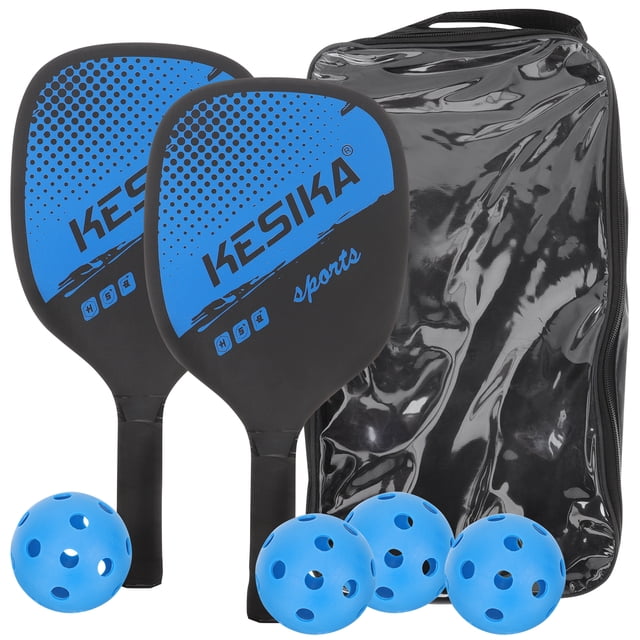 MasteelfCA 1 Set of Professional Pickleball Rackets Replaceable Non-slip Grip Rackets