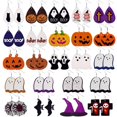 thumbnail image 4 of Halloween Funny Ghost Spider Earrings Personality Creative Pumpkin Skin Earrings Holiday Gift, 4 of 9
