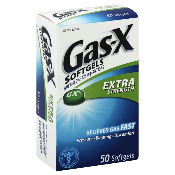 GasX Softgels Extra Strength 125mg