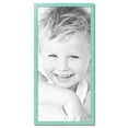 thumbnail image 2 of ArtToFrames 23" x 49" Eggshell Blue Picture Frame, 23x49 inch Blue Wood Poster Frame (WOM-4599),  Pack, 2 of 8