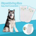 Obfuscate 20 PCS Disposable DHF10 Dog Booties Disposable Proof Dog Shoes Replacement Dog Feet