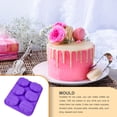 thumbnail image 3 of Injueey 6 cavidades café grano jabón molde aromaterapia cera yeso epoxi hacer Kits DIY artesanía pastel suministro Decoración Herramientas y accesorios para hornear, 3 of 6