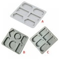 thumbnail image 3 of 1pc Silicone Wax Molds Rectangular Silicone Resin Molds Christmas Keychain Wax Mold Rectangle Epoxy Casting Mold with Hanging Hole for DIY Jewelry Making Pendant Crafts Decor, 3 of 9