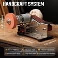 thumbnail image 3 of Mini Belt Sander NuoDunco 3-in-1 15° Knife Sharpener 7-Speed, 3 of 6
