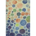 thumbnail image 2 of Addison Rugs Mayfield Premium Machine Washable Transitional Geometric Navy Rectangle Rug, 3' x 5', 2 of 7