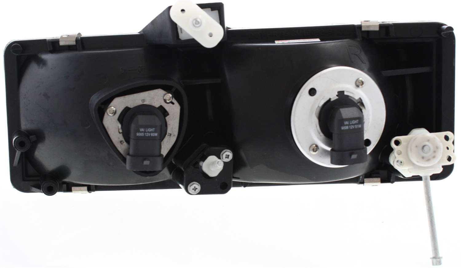 Headlight Compatible With 1985-2005 Chevrolet Astro GMC Safari Right Passenger Halogen With bulb(s)