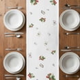 thumbnail image 6 of Spring Easter Table Runner - 72 Inch Long, Kitchen Dining Table Runner Dresser Scarves, Country Bunny Chick Floral Butterflies Watercolor Farmhouse Decor for Coffee Tables Wedding Party Banquet, 6 of 8