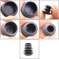 thumbnail image 4 of 200 Piezas Tapones Redondos de Plástico de Tamaño Mixto, Tapa de Extremo de Tubo, Tapón de Tubo Redondo de Plástico, Deslizador de Silla Duradero para Silla, Mesa, Taburete, Pata, Tubo, Tubo Redondo de Plástico, Orificio de Tubo (Redondo) Excelente Rendimiento ER014123WZ, 4 of 5