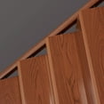thumbnail image 3 of LTL Home Products OK4880PC Oakmont Accordion Folding Door, 48 x 80 Inches, Pecan, 3 of 5