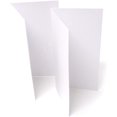 thumbnail image 4 of 50PCS White Blank Place Cards Table Tent Tags Seating Cards for Wedding Party Banquet, 4 of 5