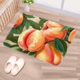 thumbnail image 5 of Peach Polyester Indoor/Door/Bath Rugs: Non-Slip, Machine Washable Mats, 5 of 6