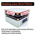 thumbnail image 4 of 65W PD Protocol Hot Plate Preheater OLED Display Printed Circuit Board Soldering Heating Plate Rework Station Preheating Platform Repairing Tools USB Type-C Interface, 4 of 9