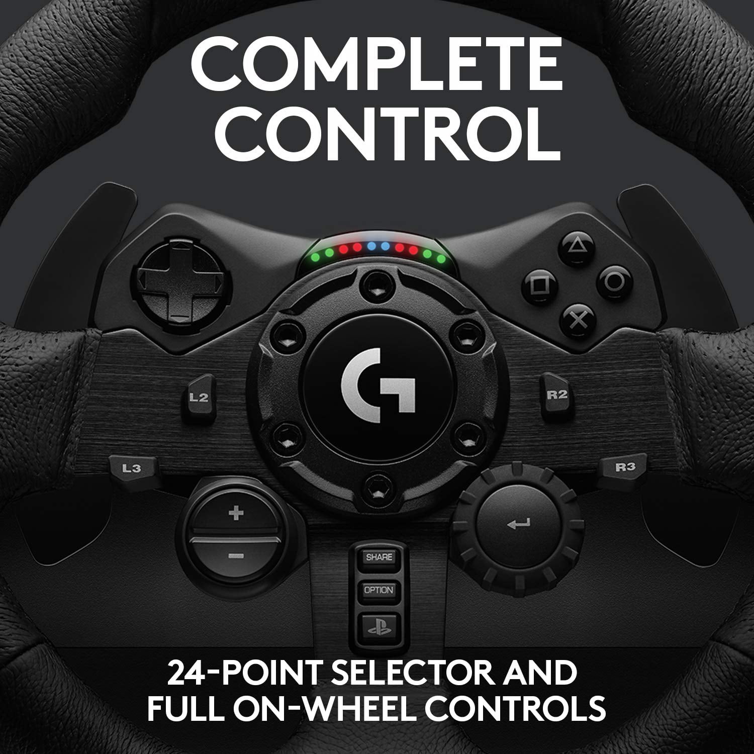 Logitech G923 Racing Wheel And Pedals For PS5/4 And PC With