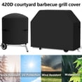 thumbnail image 1 of EASTIN Housse de Barbecue 35 Pouces Housse de Gril pour Weber Charcoal Kettle Robuste Imperméable Résistante aux Intempéries Housses de Gril, 1 of 10