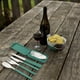 thumbnail image 5 of Set de Cubiertos Portátil Reutilizable con Cuchillos, Tenedores, Cucharas y Palillos Desmontables | Juego de Utensilios para Almuerzo para Estudiantes, Camping y Viajes | 4 Paquetes | Ligero 8x2, 5 of 5