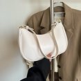 thumbnail image 4 of Bolsos Bolso Elegantes Cuerpo Cruzado Fashion Axilas Cuero PU Con Color Sólido para Que Desplazan La Los Compradores Damas, 4 of 9