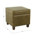thumbnail image 2 of HomePop Square Ottoman with Lift Off Top, Multiple Colors, 2 of 7
