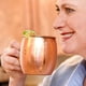 thumbnail image 4 of Cobre Mula Moscú Metal Vasos Acero Inoxidable para Vino Y, 4 of 8