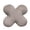Gray, variant on Home Cushion, Versatile, for chair, sofa, and floor use.