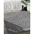 thumbnail image 3 of Ahgly Company Machine Washable Indoor Rectangle Transitional Grey Gray Area Rugs, 7' x 10', 3 of 7
