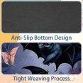 thumbnail image 4 of Bat Printed Square Mousepad Desk Pad Desk Mat, 8.3x9.8 Inch, Non-Slip Rubber Bottom, Suitable for Office and Gaming, 4 of 6