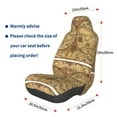 thumbnail image 3 of Honeii World Map1 Print Car Seat Cover,Car Interior Covers,Universal Fit Seat Protector, Compatible with Most Cars, SUVs, Trucks, and Vans, 3 of 5