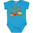 thumbnail image 3 of Inktastic Happy Thanksgiving Turkey Train with Food Boys or Girls Baby Bodysuit, 3 of 5