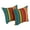 Westport Teal, variant on 17-inch Square Solid Polyester Outdoor Throw Pillows (Set of 2) 9910-S2-REO-64