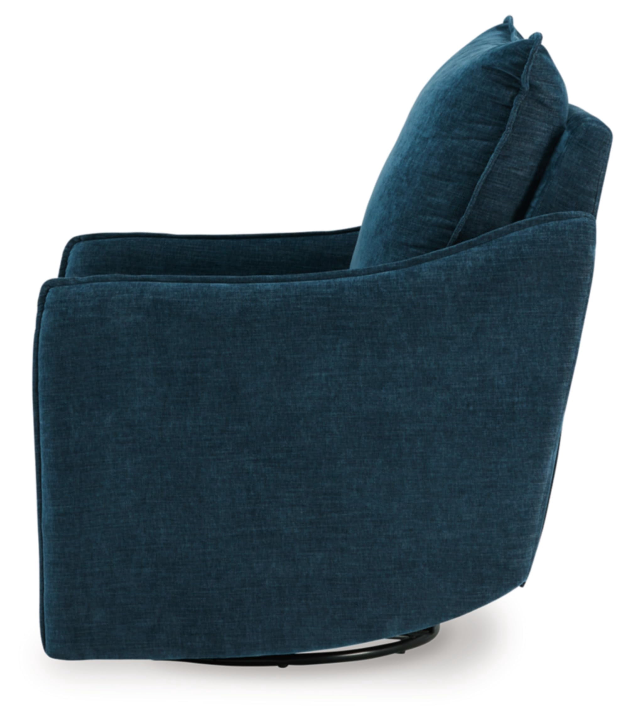 Signature Design by Ashley McBurg Navy Swivel Power Recliner