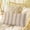 Khaki, variant on Brown Beige Striped Standard Size Pillow Cover, Pillowcase Protectors with Zipper, Breathable Decorative Throw Pillow Case Cover, Boho Ethnic Modern Abstract Art Pillow Shams for Couch Sofa 20x26Inch