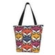 thumbnail image 1 of Fotbe Fox Face Bolsa de Playa con Estampado, Bolsa de Hombro, Bolsa de Mano Espaciosa, Bolsa de Viaje Ligera, Bolsa de Compras Versátil, 1 of 6