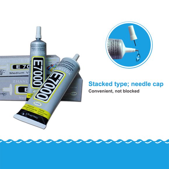 2pcs E-7000 More Powerful Resin Adhesive Mobile Phone Screen DIY jewelry glue powerful Electronic Component glue DIY jewelry universal transparent glue