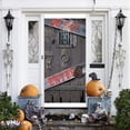 thumbnail image 6 of PMU 3pc Multi-Pack Door Covers - Halloween Witch Door Covers - Witch Halloween Banner - Witch Decoration Outdoor - Witch Halloween Decorations Indoor Outdoor - Front Door Cover for Spooky Season, 6 of 7