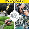 thumbnail image 6 of 12Pcs Spring Band Type Action Fuel/Silicone Vacuum Hose Pipe Clamp, 18mm Low-Pressure Air Spring Hose Clip Clamp for Automotive Oil Pipe Water Pipe, Silver, 6 of 6