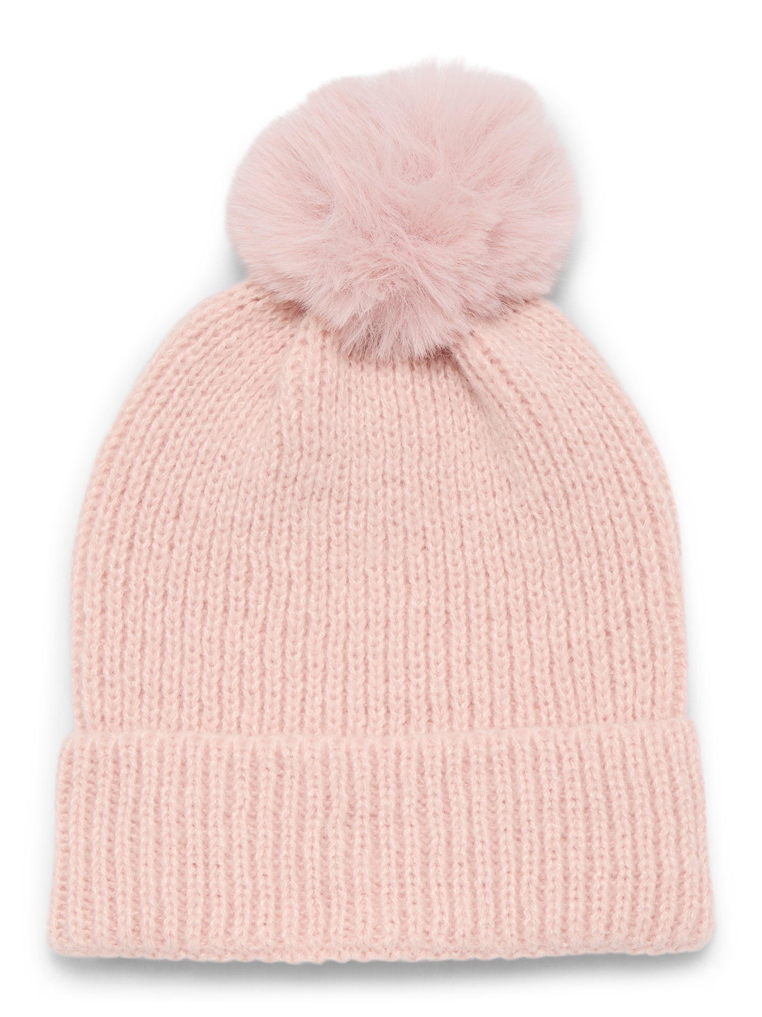 Madden NYC Women's Beanie Hat and Scarf Gift Set, 2-Piece, Blush