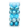 thumbnail image 1 of Bola colgante de Navidad Bola pintada 6cm 24PCS para adornos de Navidad Decoración del árbol de Navidad Deco Home, 1 of 8