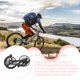 thumbnail image 3 of Greeniant Rodamiento de cerámica de gran tamaño, polea a prueba de herrumbre, jaula de desviador trasero, Kit de rueda de guía de cubo resistente al Ciclismo Negro SD52 Greeniant OD024405-10, 3 of 6