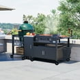 thumbnail image 5 of Outdoor Grill Cart for Large Big Green Egg and 28"/36" Blackstone Griddle, 5 of 9