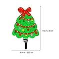 thumbnail image 4 of SEWACC Outdoor Decorations For Garden Christmas Tree Decoration Acrylic 1Pack Festive Style, 4 of 7