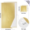 thumbnail image 3 of GZHJMY Golden Texture Bath Towels Set - 1 Bath Towel 1 Washcloth Extra Absorbent 100% Cotton Towels, Super Soft Bathroom Towels for Home, Hotel Travel, 3 of 7