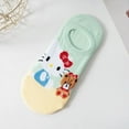 thumbnail image 1 of Kawaii Sanrio Hello Kitty-calcetines de dibujos animados para niñas, My Melody Cinnamoroll, calcetines invisibles para estudiantes, regalos de Navidad para amigos, 1 of 4