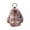Brown, variant on Bunny Plush Keychain key 6" Cute Chains for Women Plush Bag Charm Easter Basket Stuff Mother's Day Gifts Green