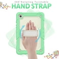 thumbnail image 3 of Dteck Shoulder Strap Case for Samsung Galaxy Tab A7 10.4" SM-T500 T505 (2020 Released) 10.4-inch,Shockproof Armor Rubber 3-Layer Full Protection Kickstand Cover with Screen Protector,Green, 3 of 6