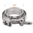 thumbnail image 4 of Mishimoto MMCLAMP-VS-35 Stainless Steel V-Band Clamp w/ Flanges, 3.5" (88.9mm), 4 of 10
