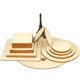 thumbnail image 1 of Placa base de virutas de madera cortadas con láser para bricolaje, material de álamo, decoraciones geométricas de virutas de madera, virutas de madera decorativas para el hogar, virutas de madera, 1 of 3