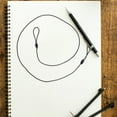 thumbnail image 4 of Shisuyan 50Pack Black Elastic Lanyards for Stylus and Tether Small Items in Travel, 4 of 9